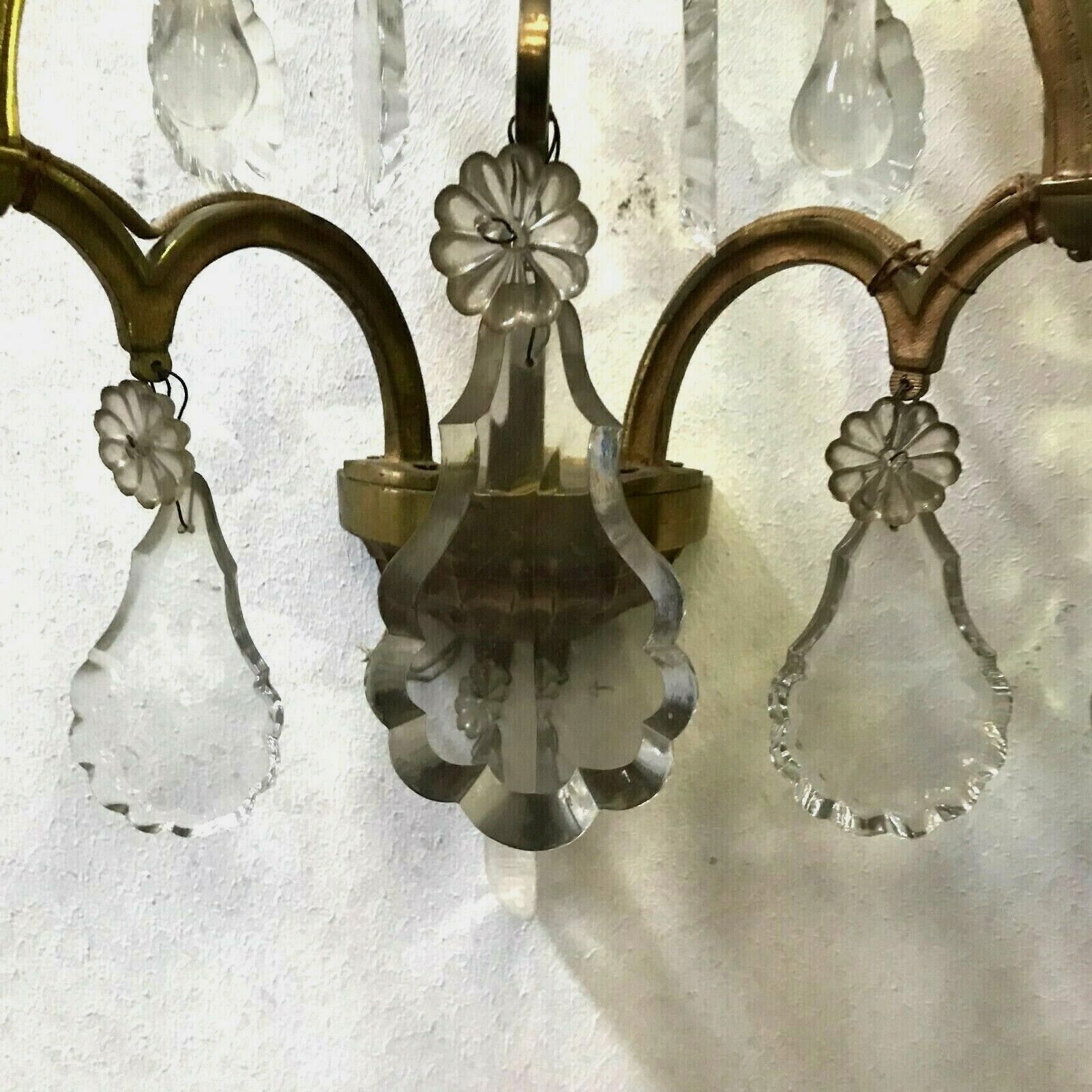 Pair Of Louis XV Style Sconces With Two Arms Of Light 20th Century photo furniture