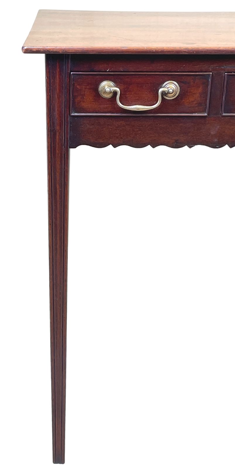 English Georgian Mahogany Side Table (England, Circa 1780) photo Furniture