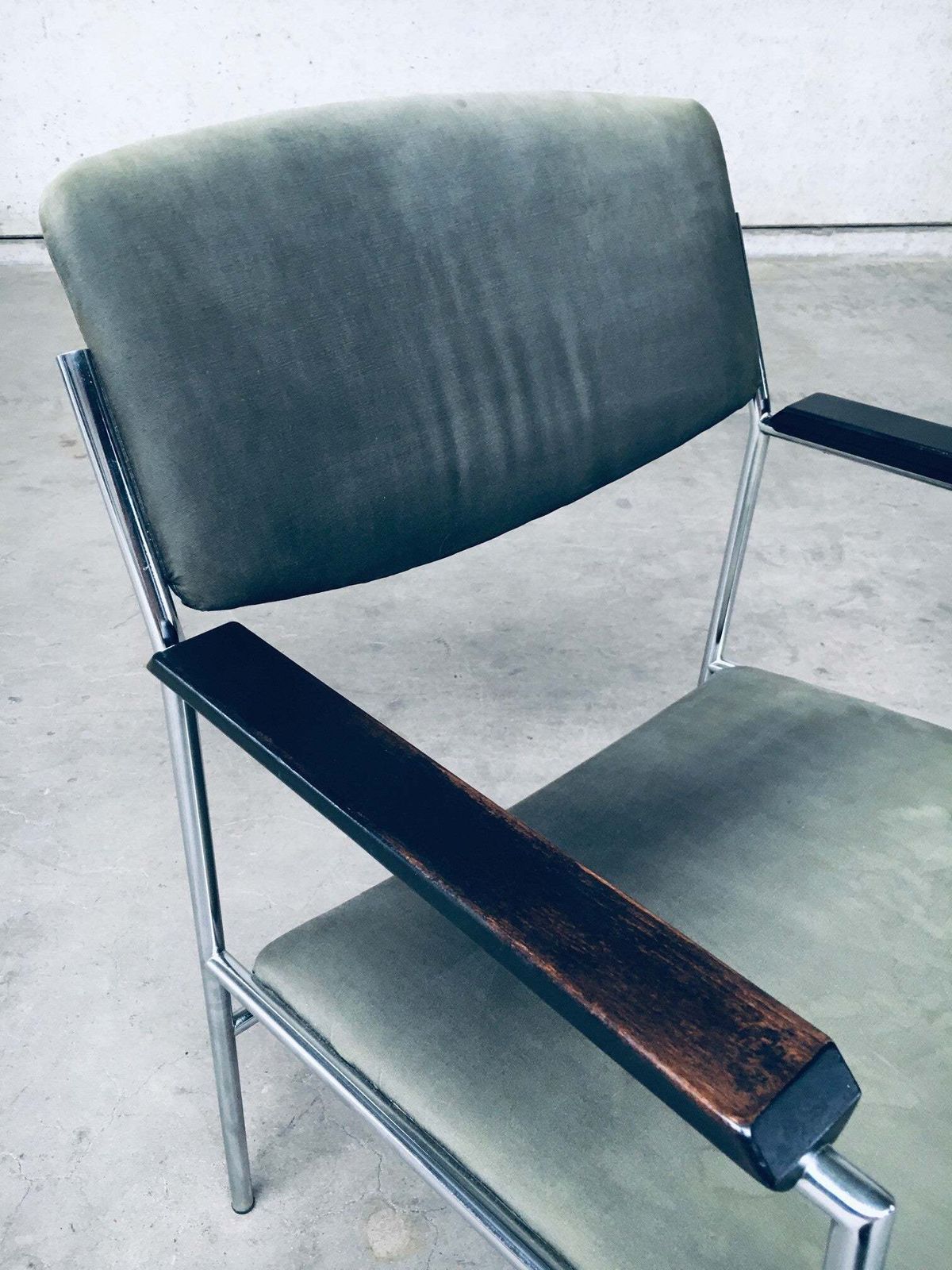 photo buy Midcentury Modern Dutch Design Armchair By Gijs Van Der Sluis, Netherlands 1960's