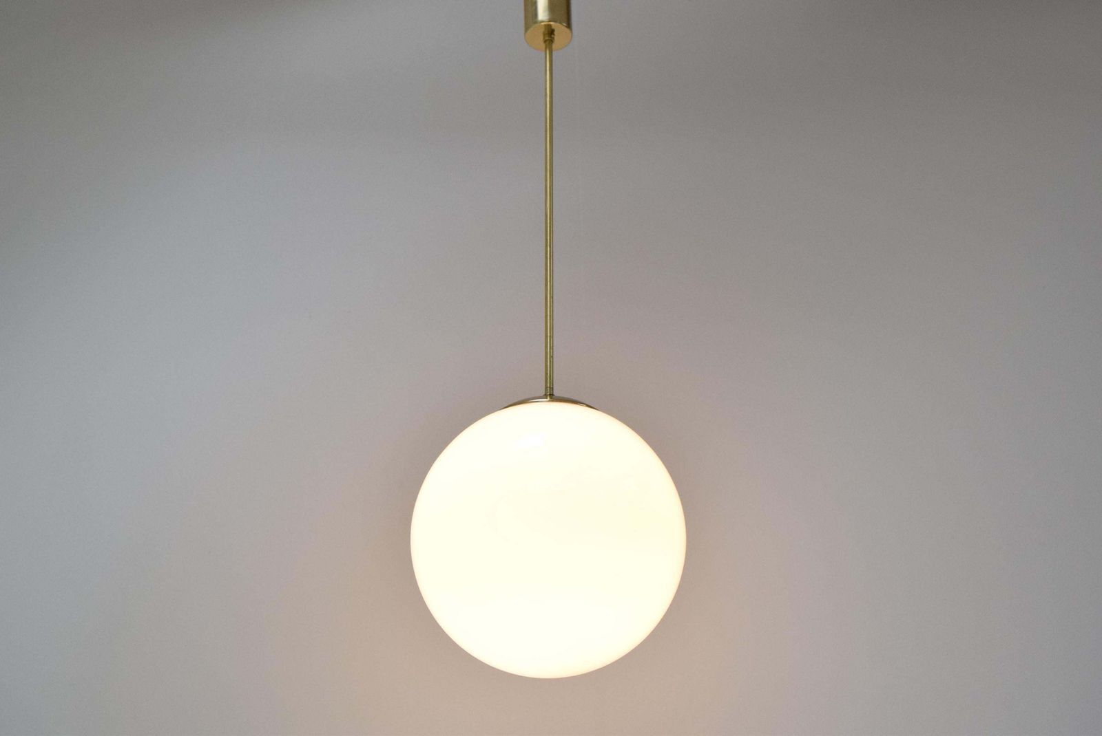 Mid Century Glass Pendant/Kamenicky Senov,1960's. photo 357.0