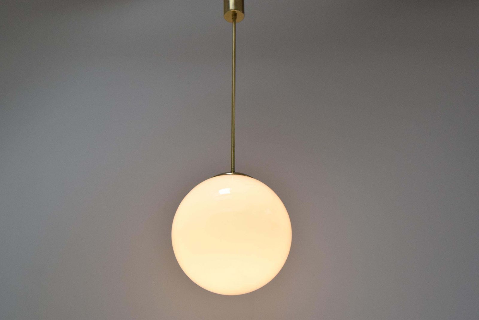 Mid Century Glass Pendant/Kamenicky Senov,1960's. photo buy