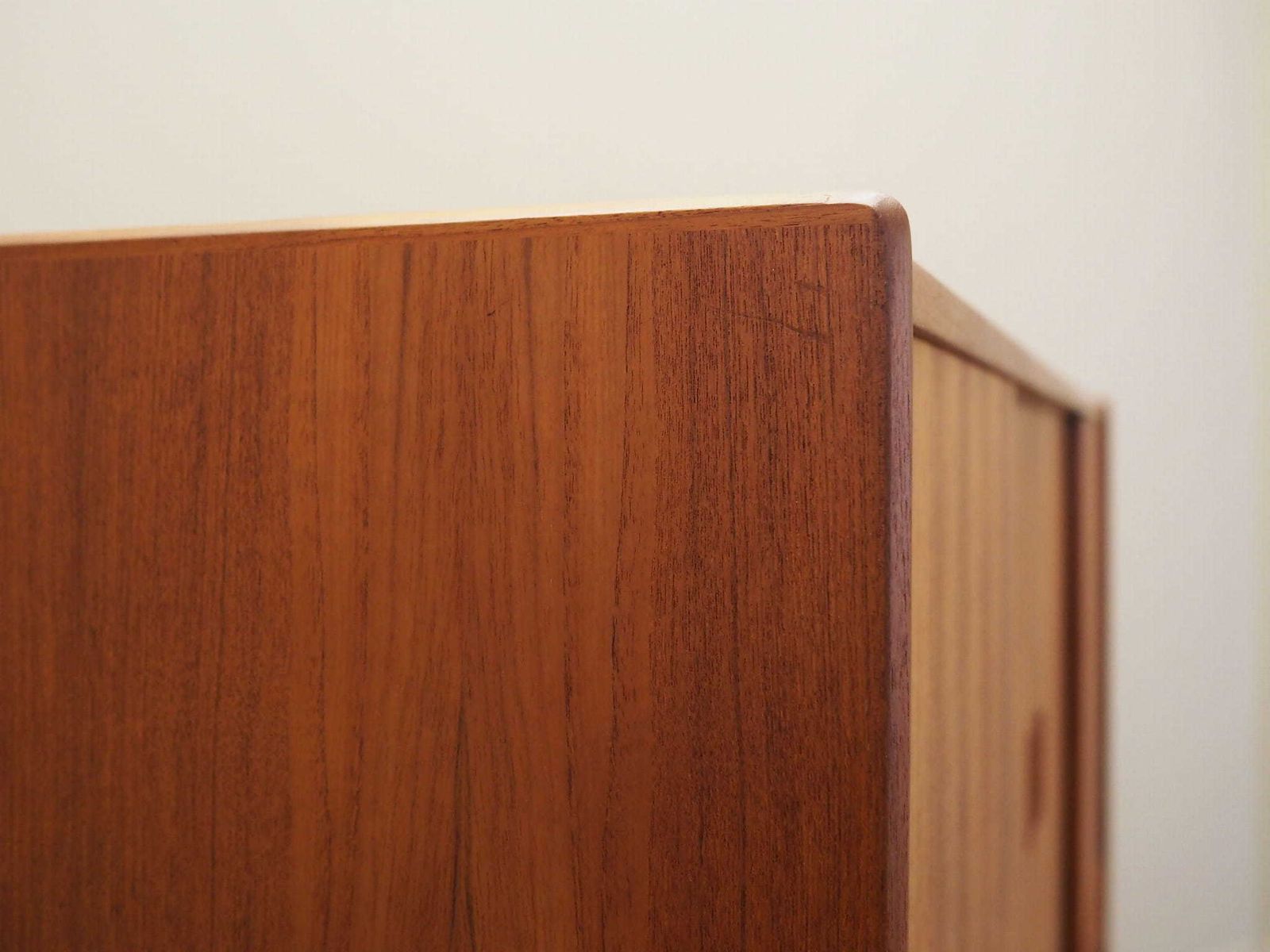Furniture Teak Highboard, Danish Design, 1970s, Manufactured By Børge Dam photo