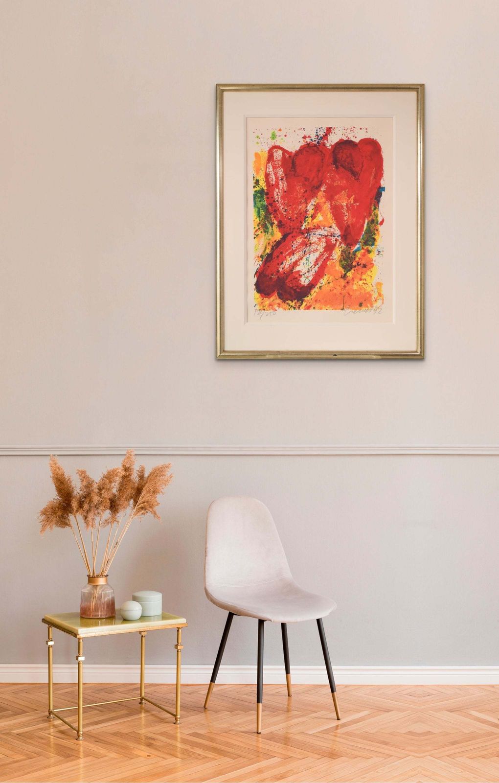 Jan Cremer – Three Tulips, Jaren 1990 photo for sale