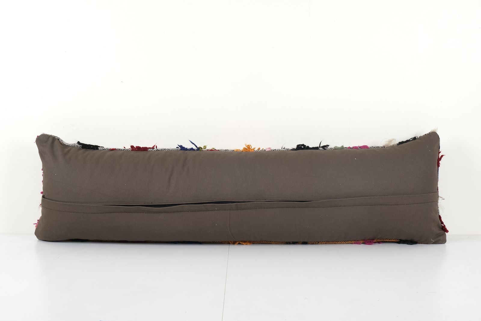 Vintaghandwoven Multi Color Turkish Flokati Rug Bedding Pillow Cover, Handwoven Xl Giant Turkish Shaggy Tulu  Case 14'' X 48' photo for sale