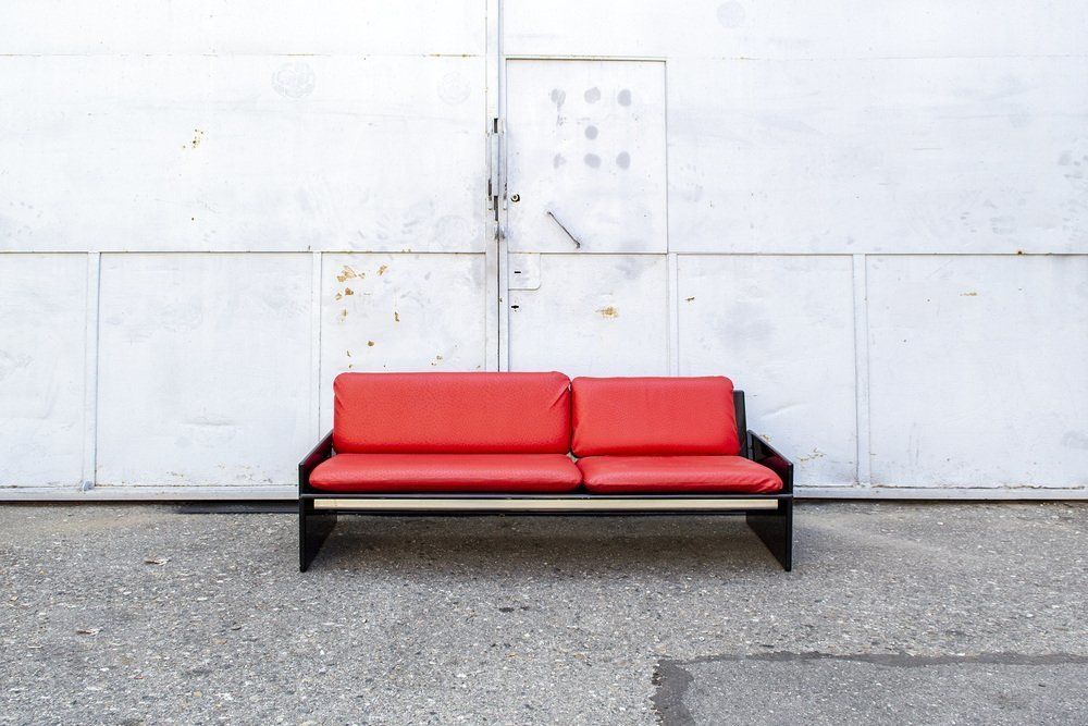 Italian Ambrogio Sofa By Giordano Falzoni For Gavina, 1970s