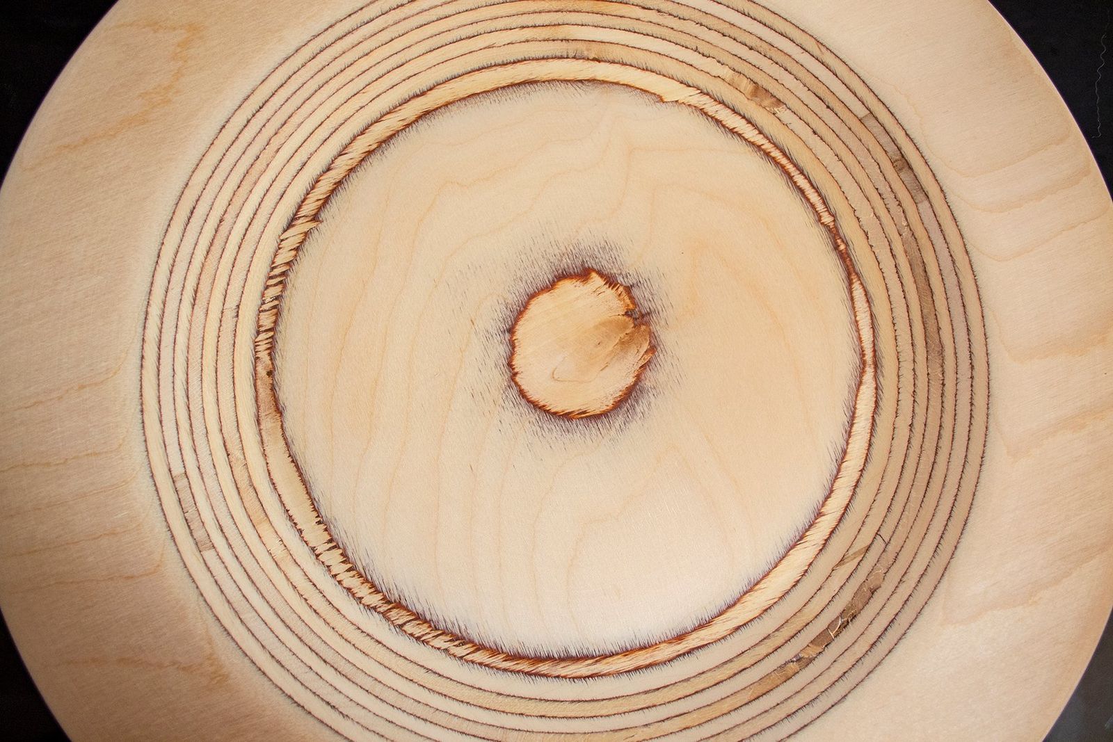 Birch Wood Plates By Aero Saarinen For Keuruu, 1960s, Set Of 12 photo 2121.6