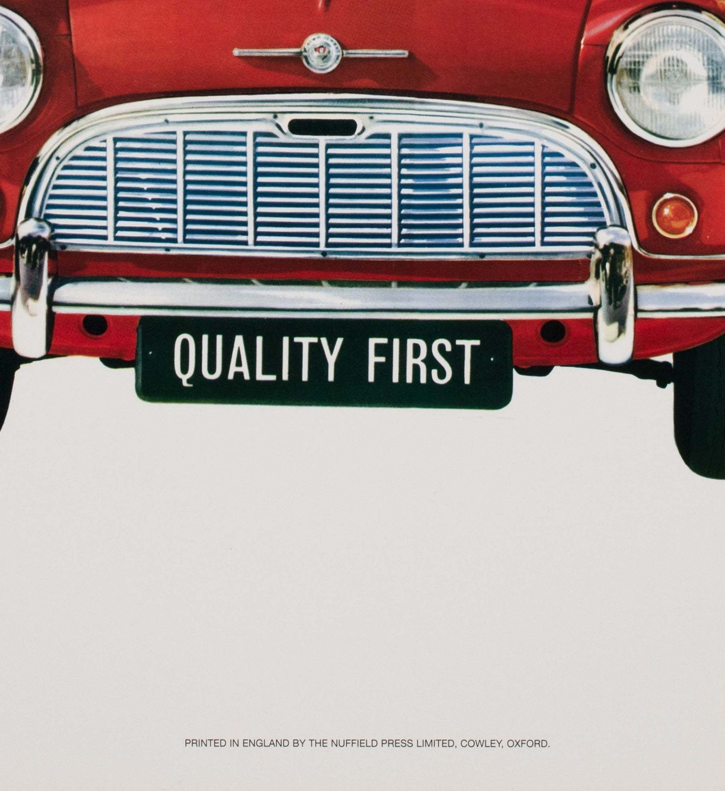 Original Vintage Morris 850 1960 Uk Dealer Poster photo buy