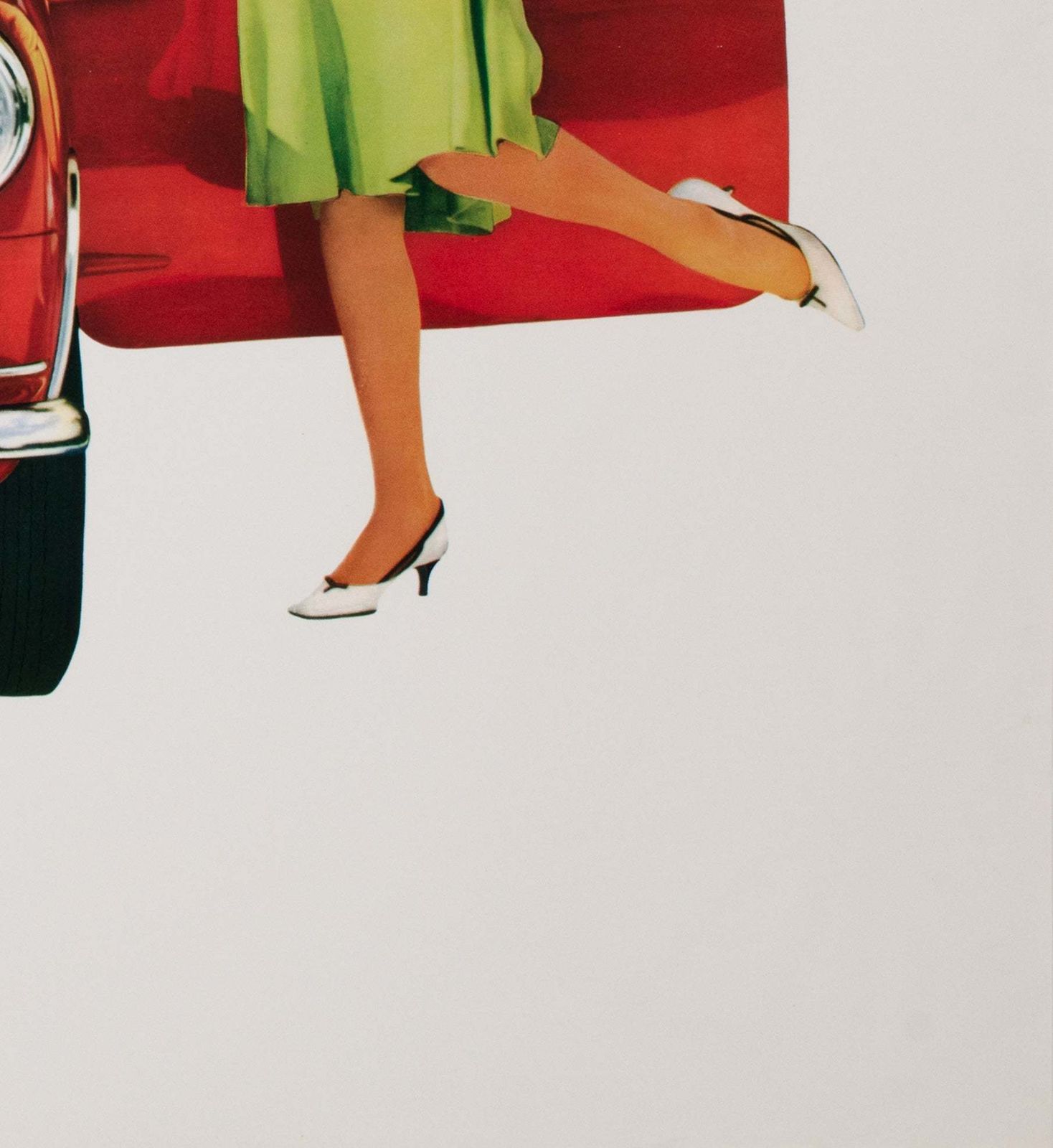 Original Vintage Morris 850 1960 Uk Dealer Poster photo vintage