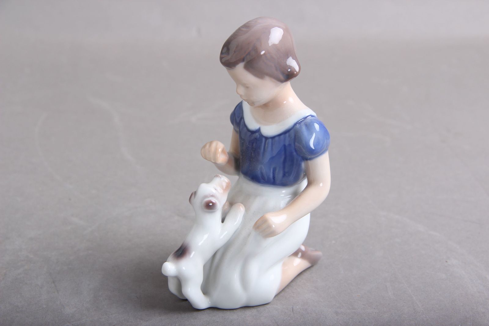 Bing & Grondahl, Girl With Small Dogs, Model B&G 2316 Designed By Vita Thymann And Produced Between 1970 And 1982 photo furniture