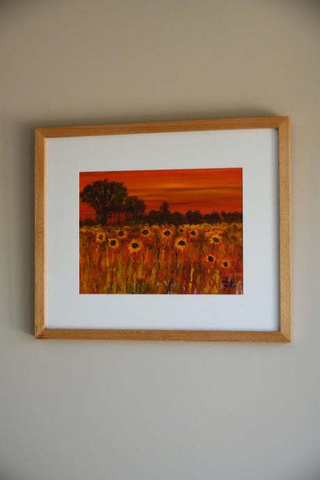 Field Of Sunflowers, Late 20th Century photo for sale