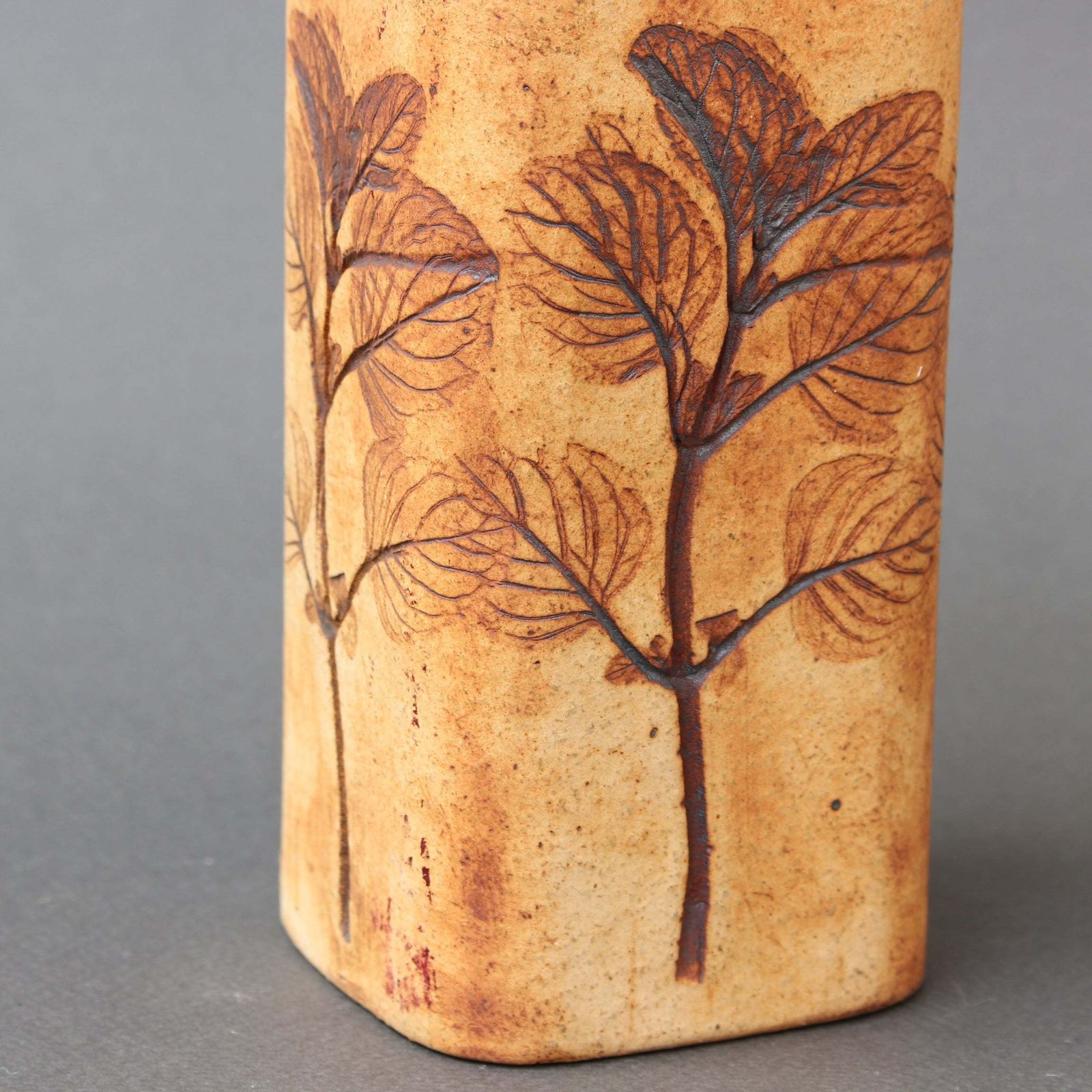 Vintage French Ceramic Vase By Raymonde Leduc (Circa 1970s)   Small photo vinterior