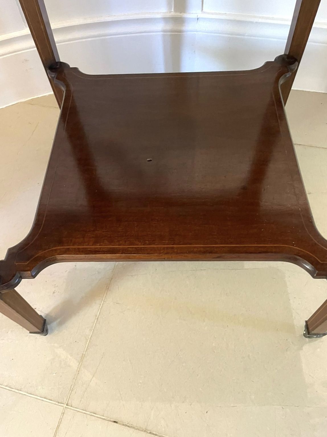 photo for sale Fine Quality Antique Inlaid Mahogany Occasional/Lamp Table