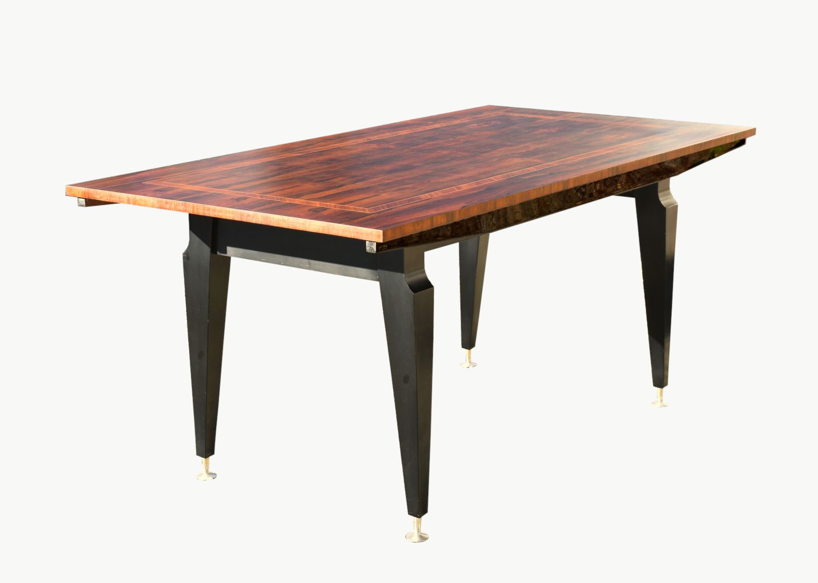 Mid Century French Rosewood Dining Table
