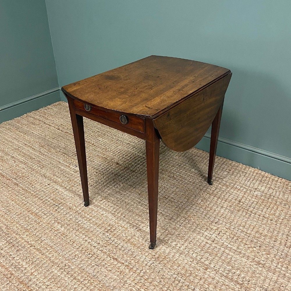 Country House Regency Mahogany Antique Pembroke Table