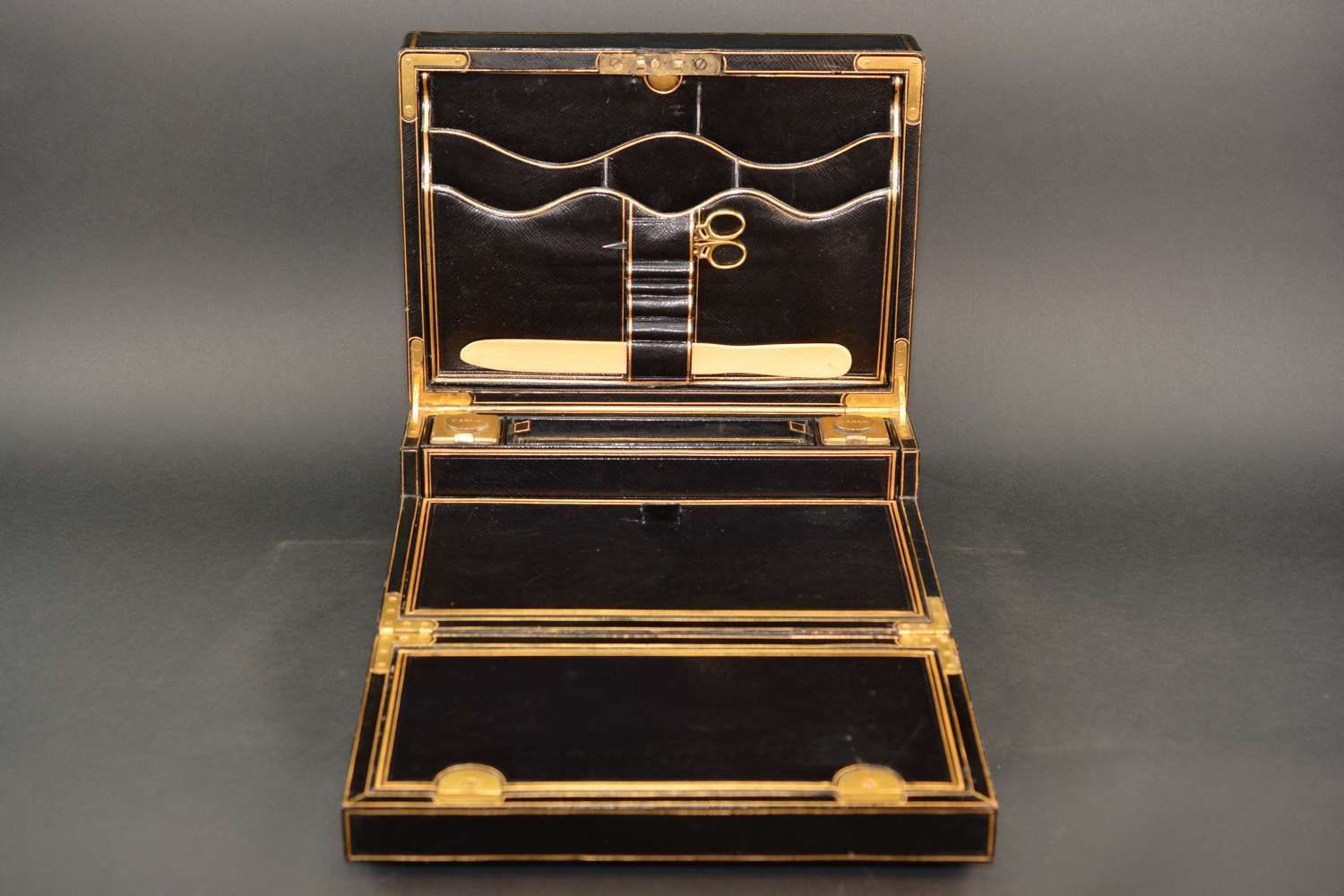 Victorian Writing Box By P&F Shafer Of 27 Piccadilly London photo furniture