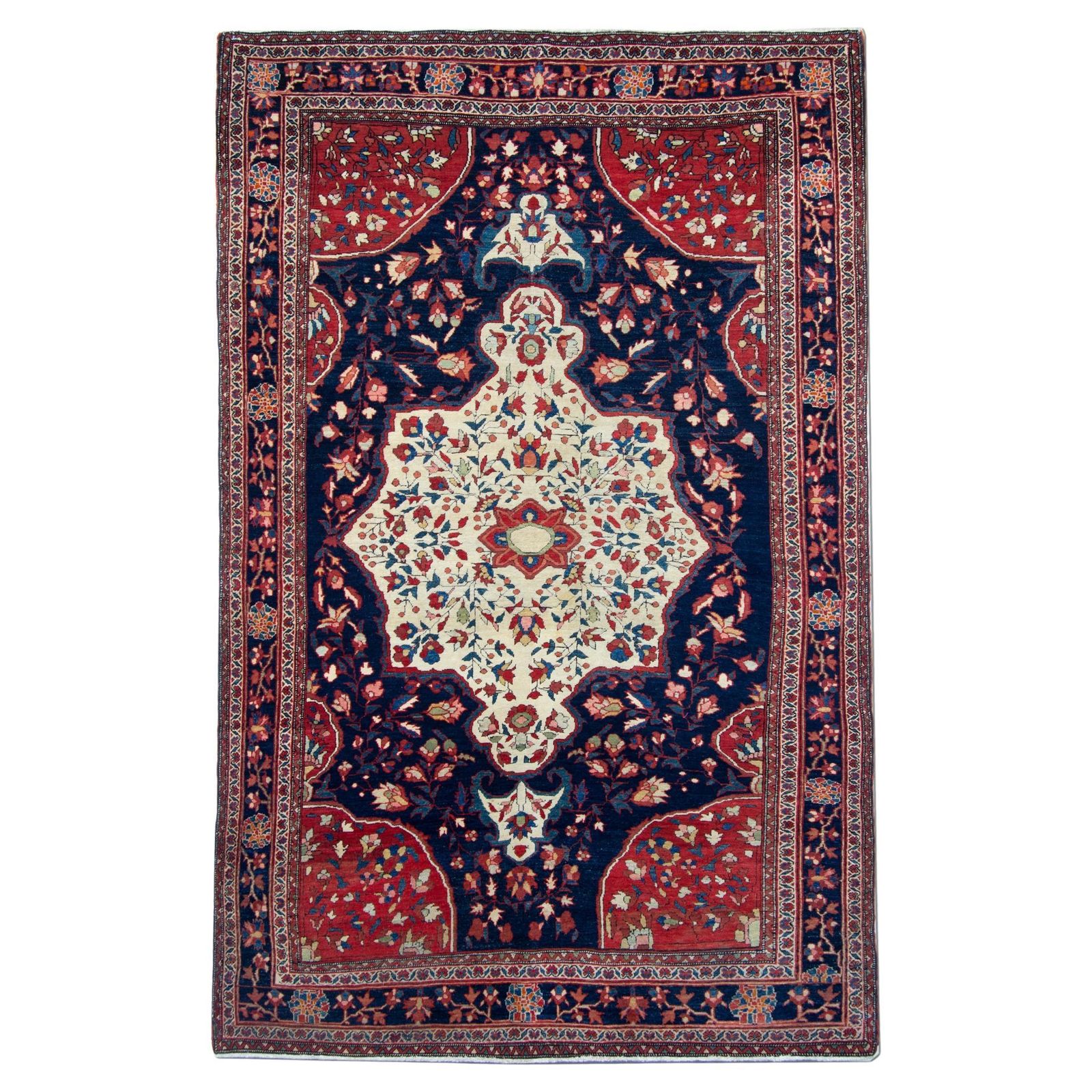 photo furniture Handmade Carpet Traditional Wool Area Rug  122x203cm
