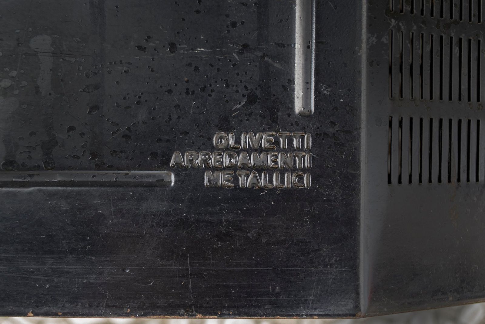 Arco Desk Basket By Bbpr For Olivetti Synthesis 1960s photo vinterior
