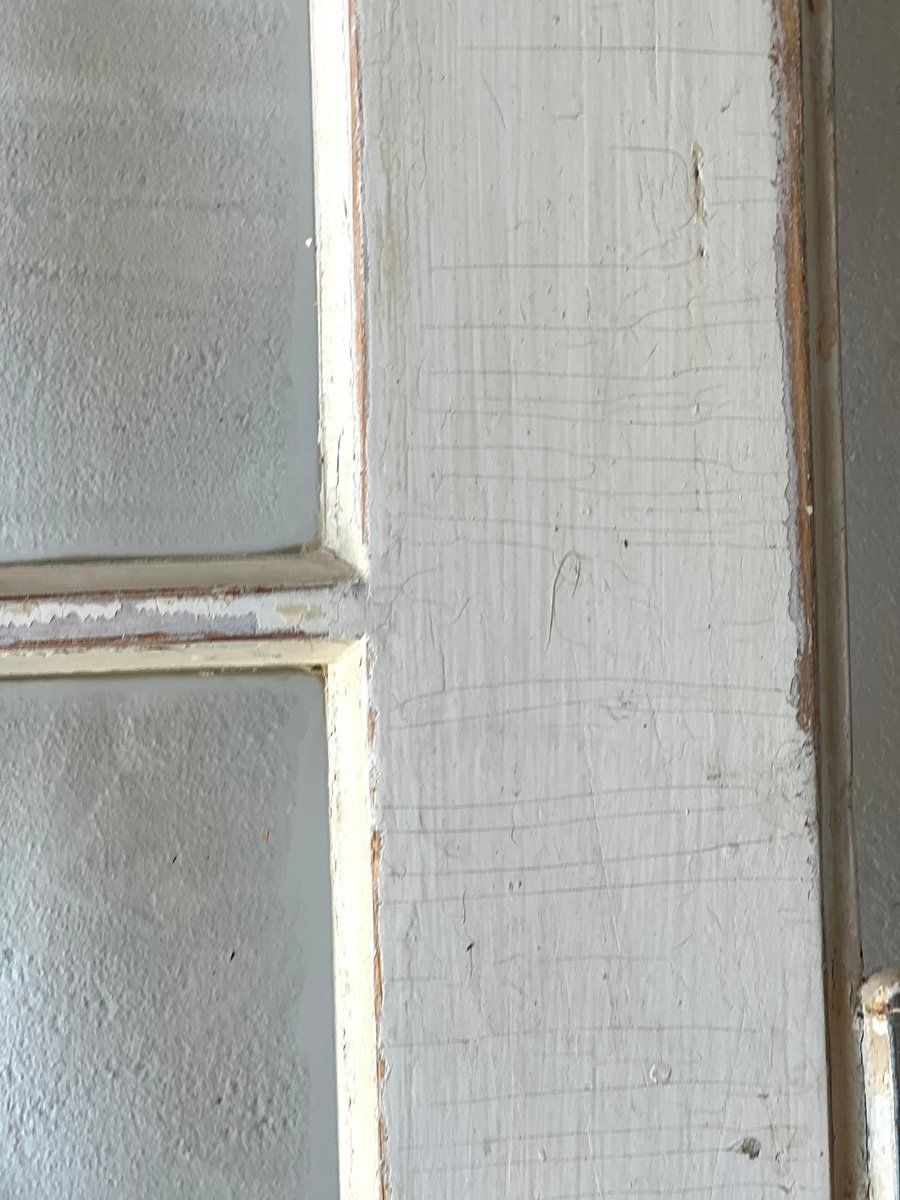 photo for sale Antique Doors In Pine, Set Of 2