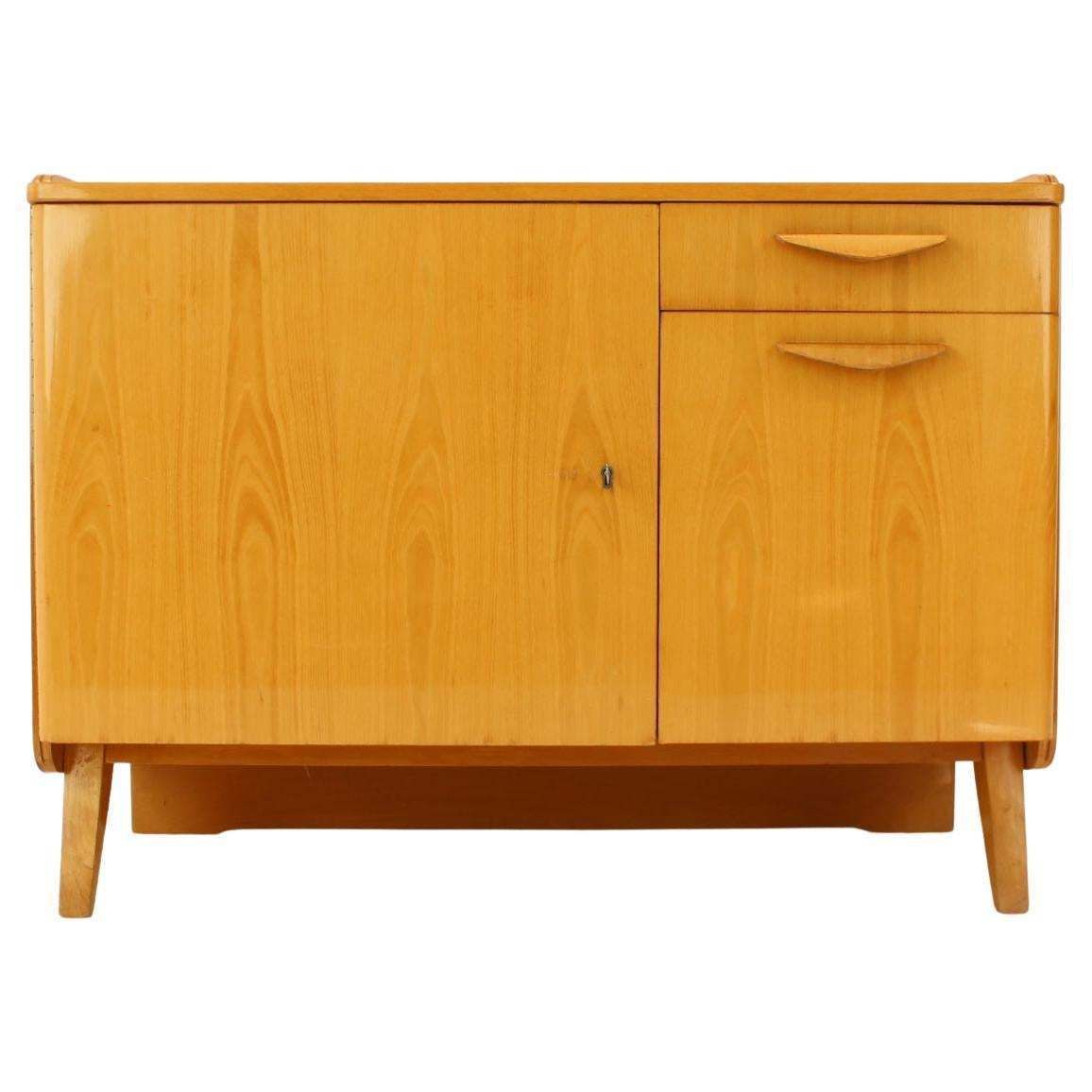Mid Century Cabinet High Gloss By Tatra Pravenec, 1970s Czechoslovakia