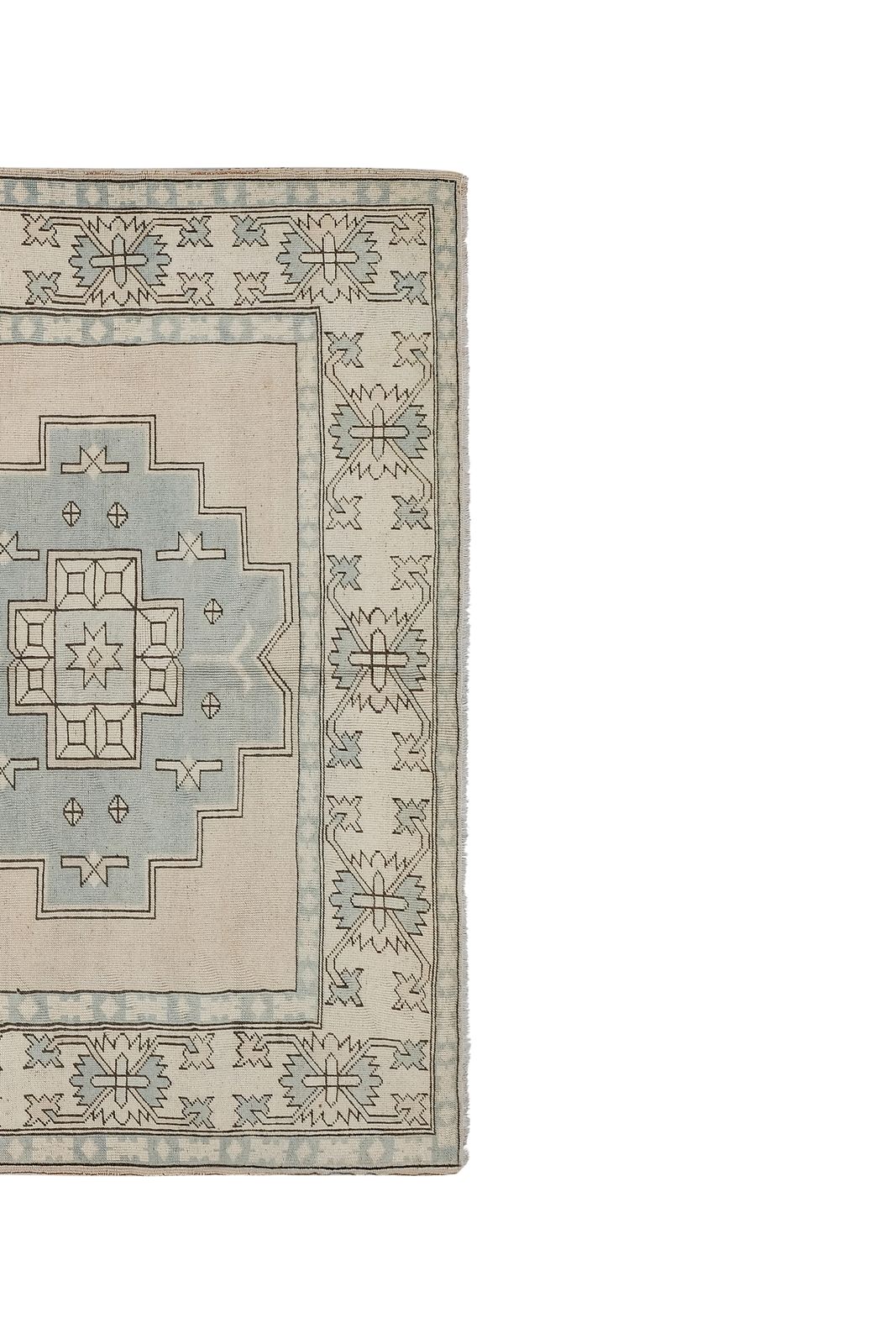 Vintage Hand Knotted Anatolian Village Wool Rug photo vinterior