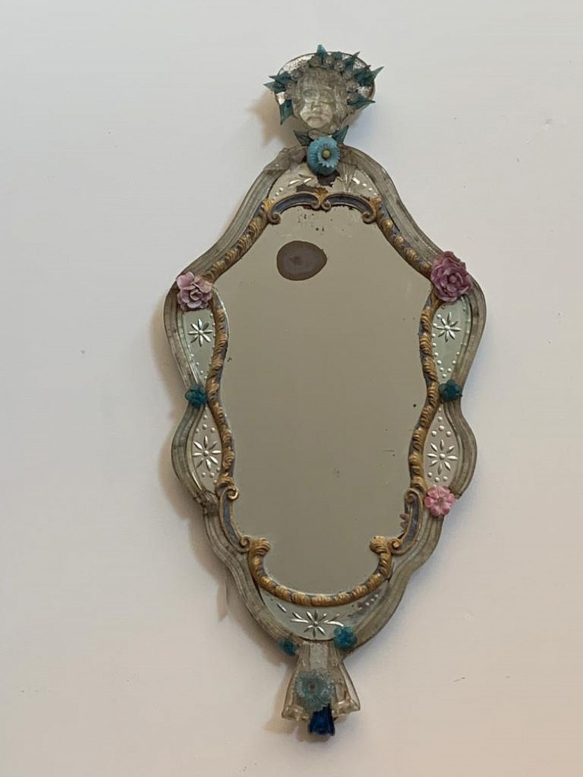 Pair Of Mirrors In The Venetian Baroque Style, 1700s photo Home Decor