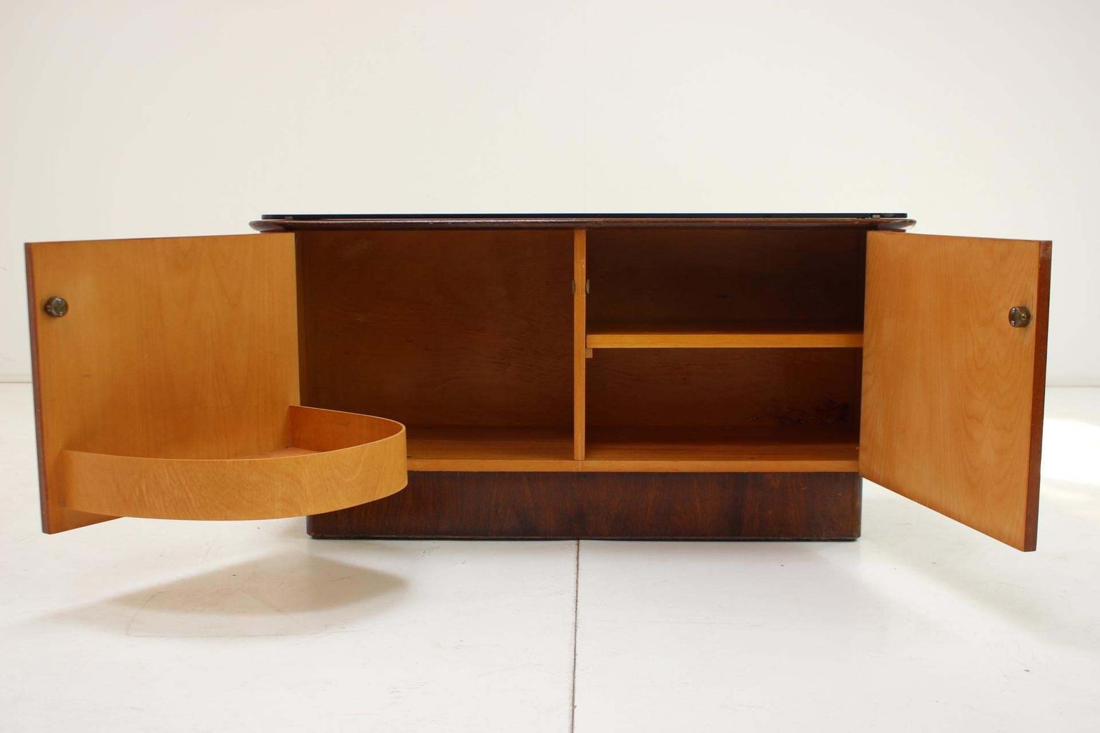 1950s Cabinet By Jindrich Halabala For Up Zavody, Czechoslovakia photo vinterior