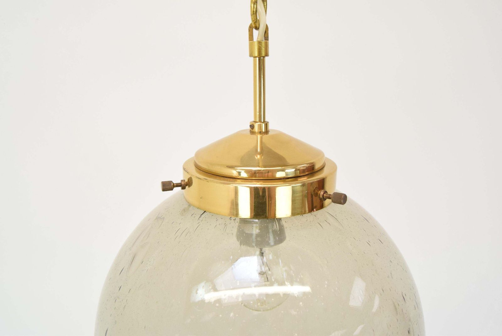Mid Century Big Glass Pendant/Kamenicky Senov,1970's. photo buy