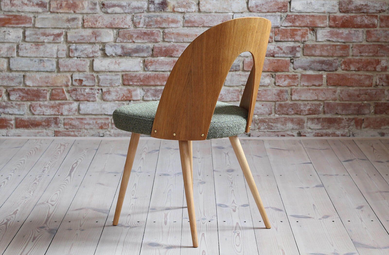 Set Of 10 Midcentury Dining Chairs By A.šuman photo vinterior