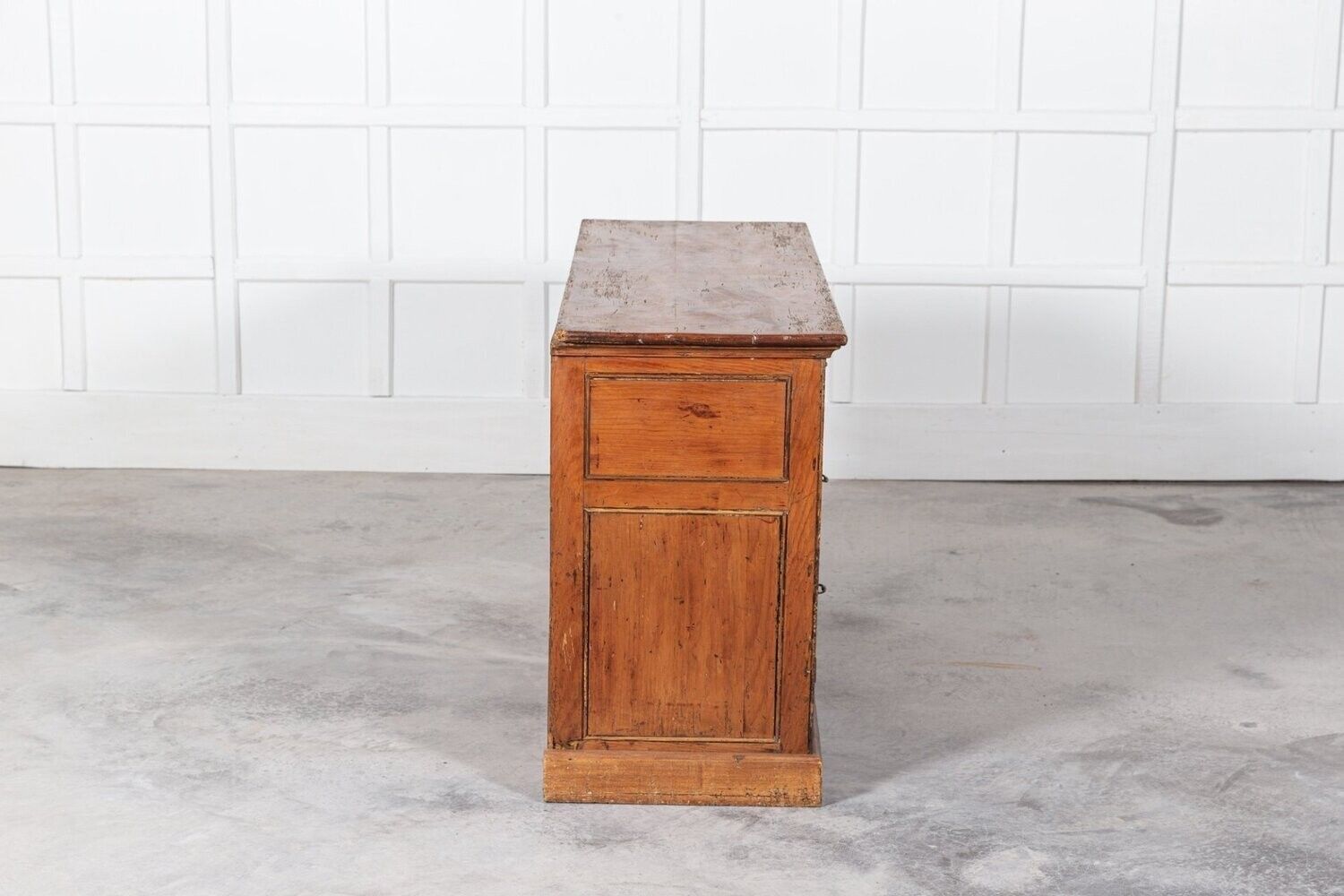 photo for sale English Georgian Pine Country House Dresser Base