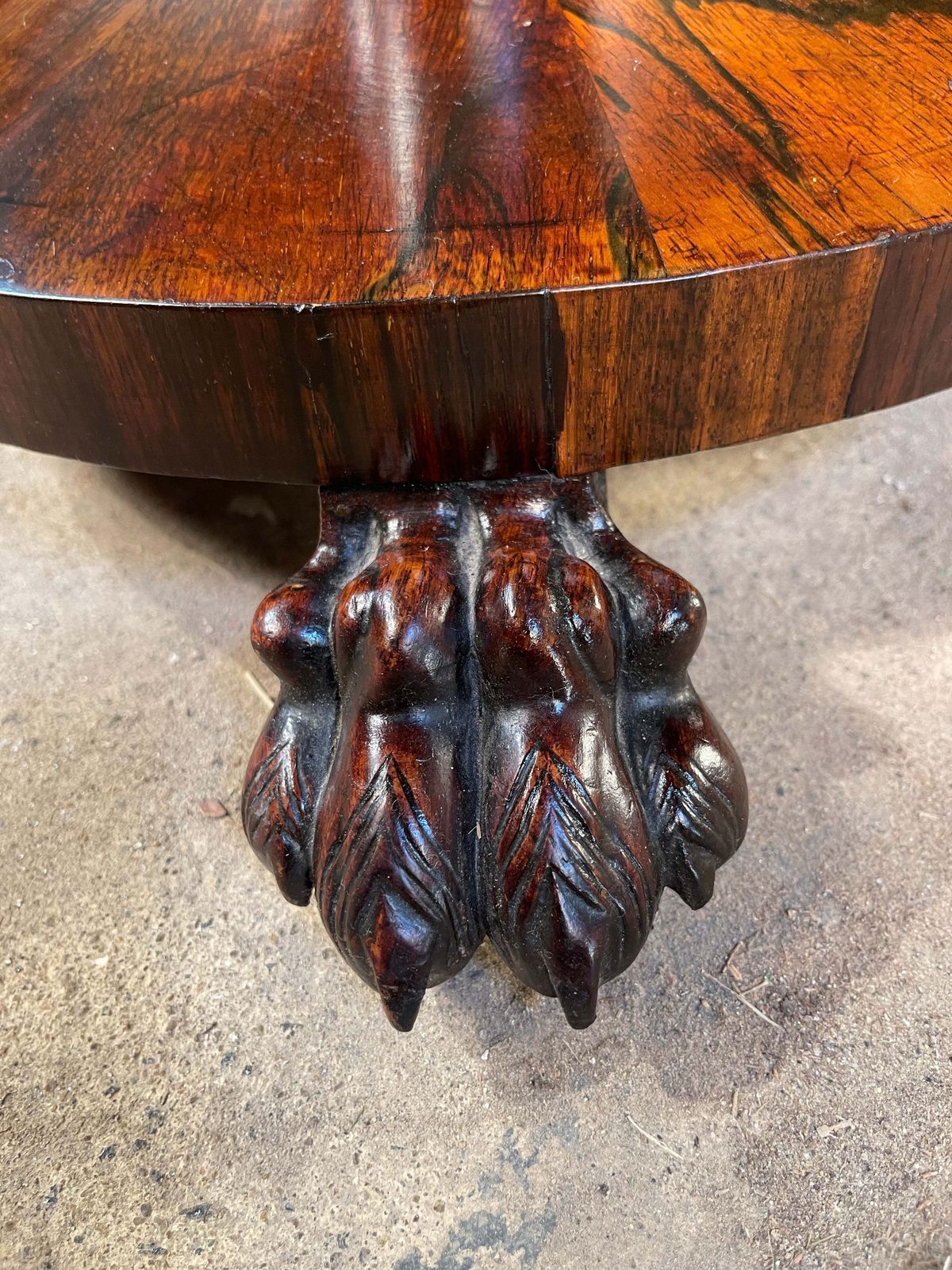 Exceptional Antique Regency Rosewood Card Games Console Table Circa 1830 photo Furniture