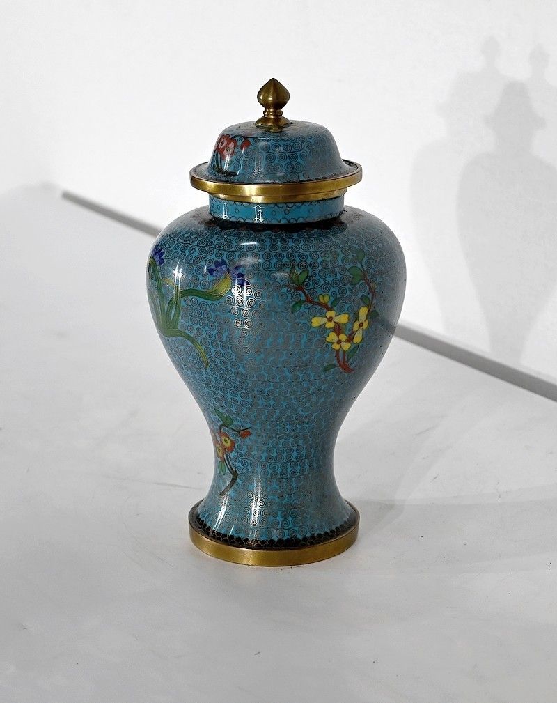 Potiche In Cloisonné Enamels And Bronze, Japan   Late 19th Century photo furniture