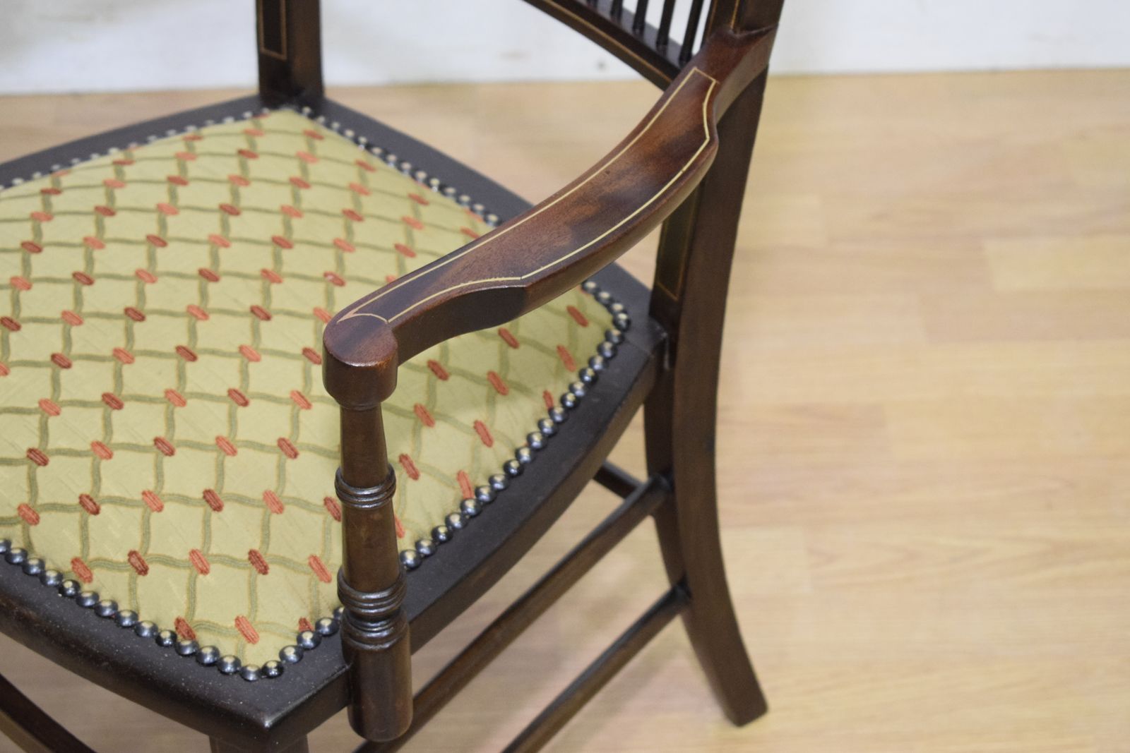 photo buy Edwardian Inlaid Armchair, 1900s