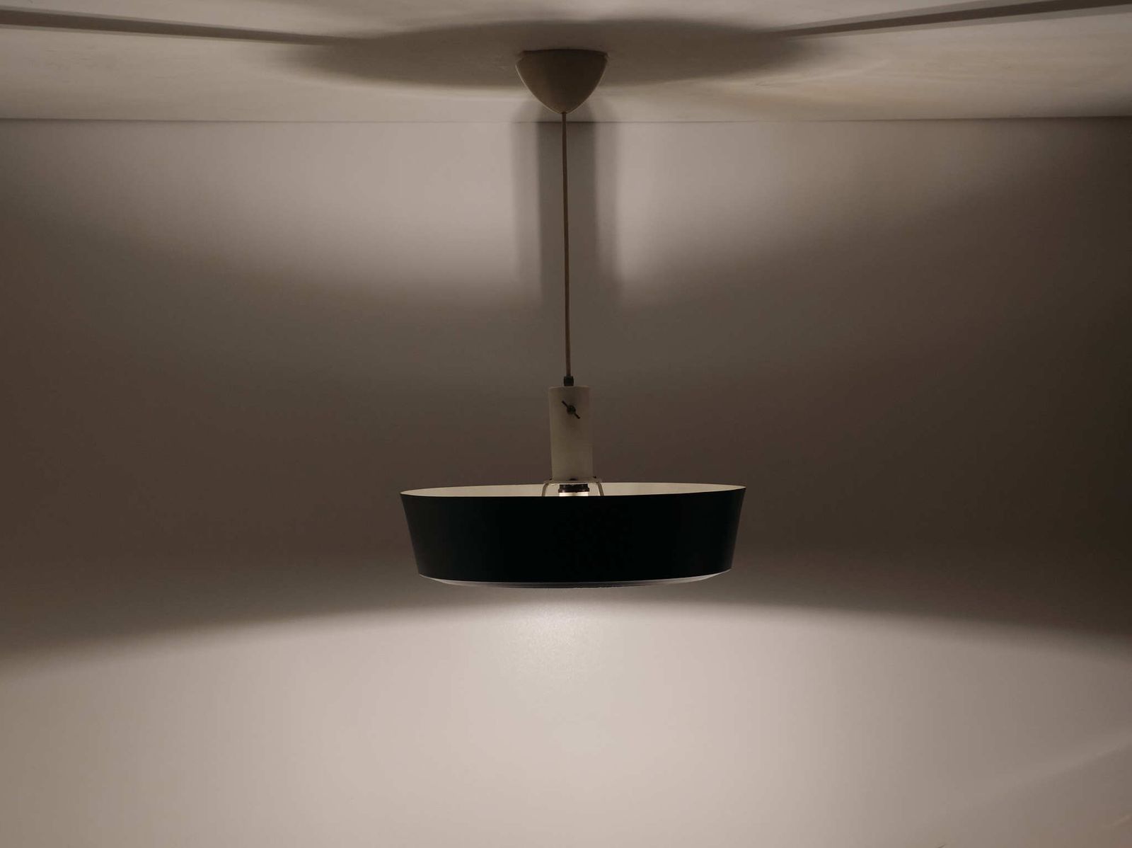 Metal Chandelier Anvia Holland 1960s J M Hoogervorst photo vinterior