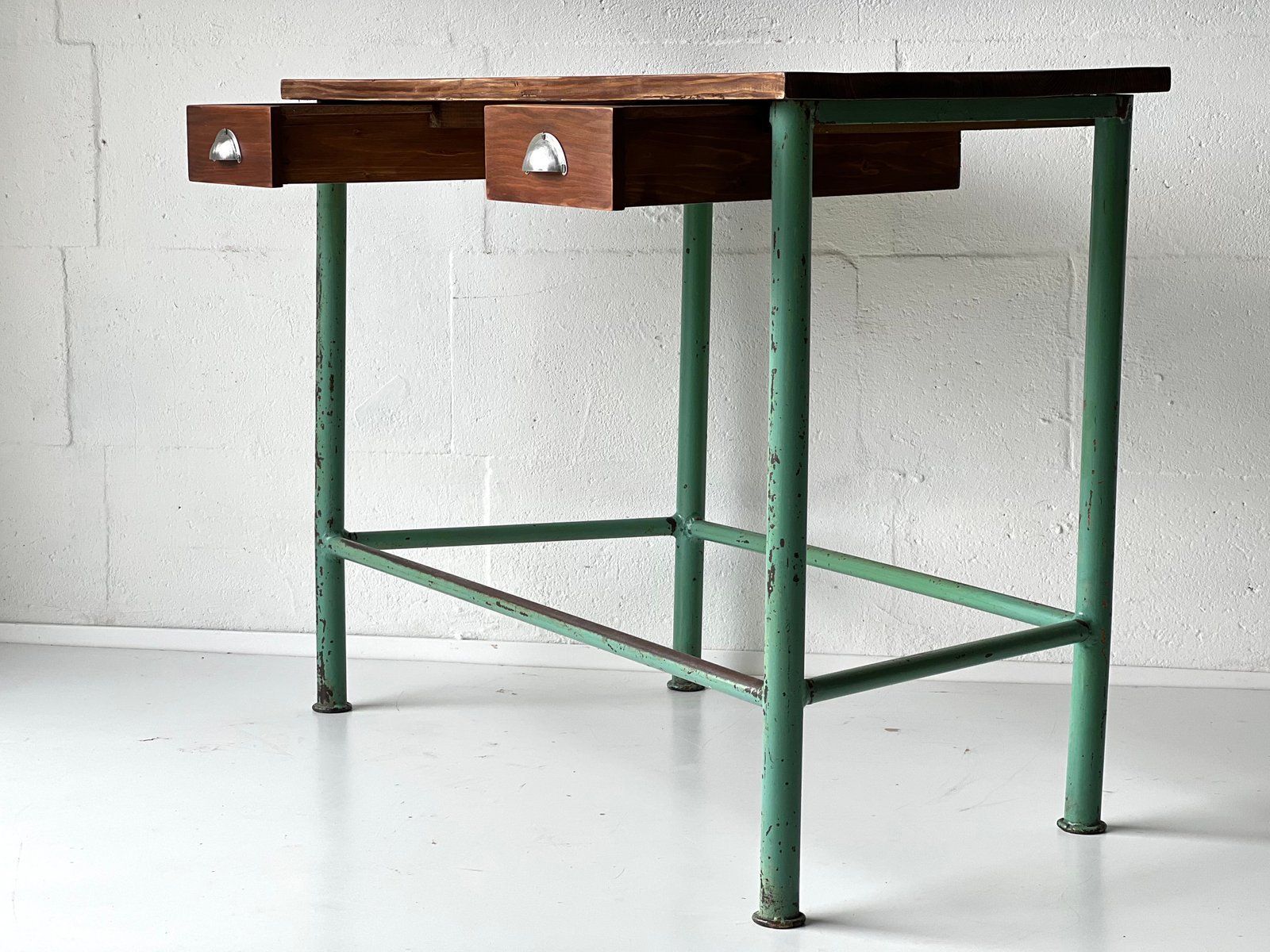Meubels Vintage Industriële Consoletafel Met Lades photo