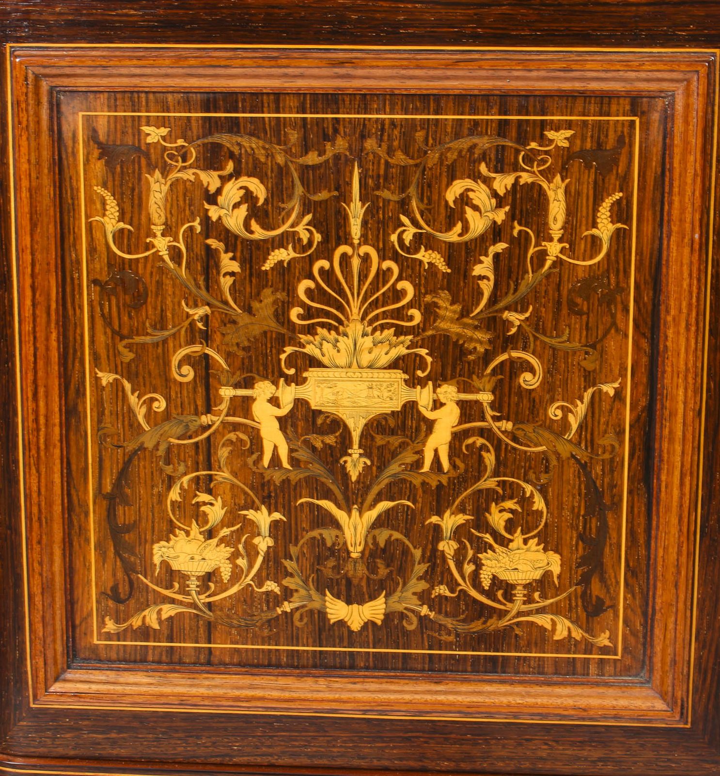 Edwardian Inlaid Display Cabinet By Edwards & Roberts 19th C photo buy