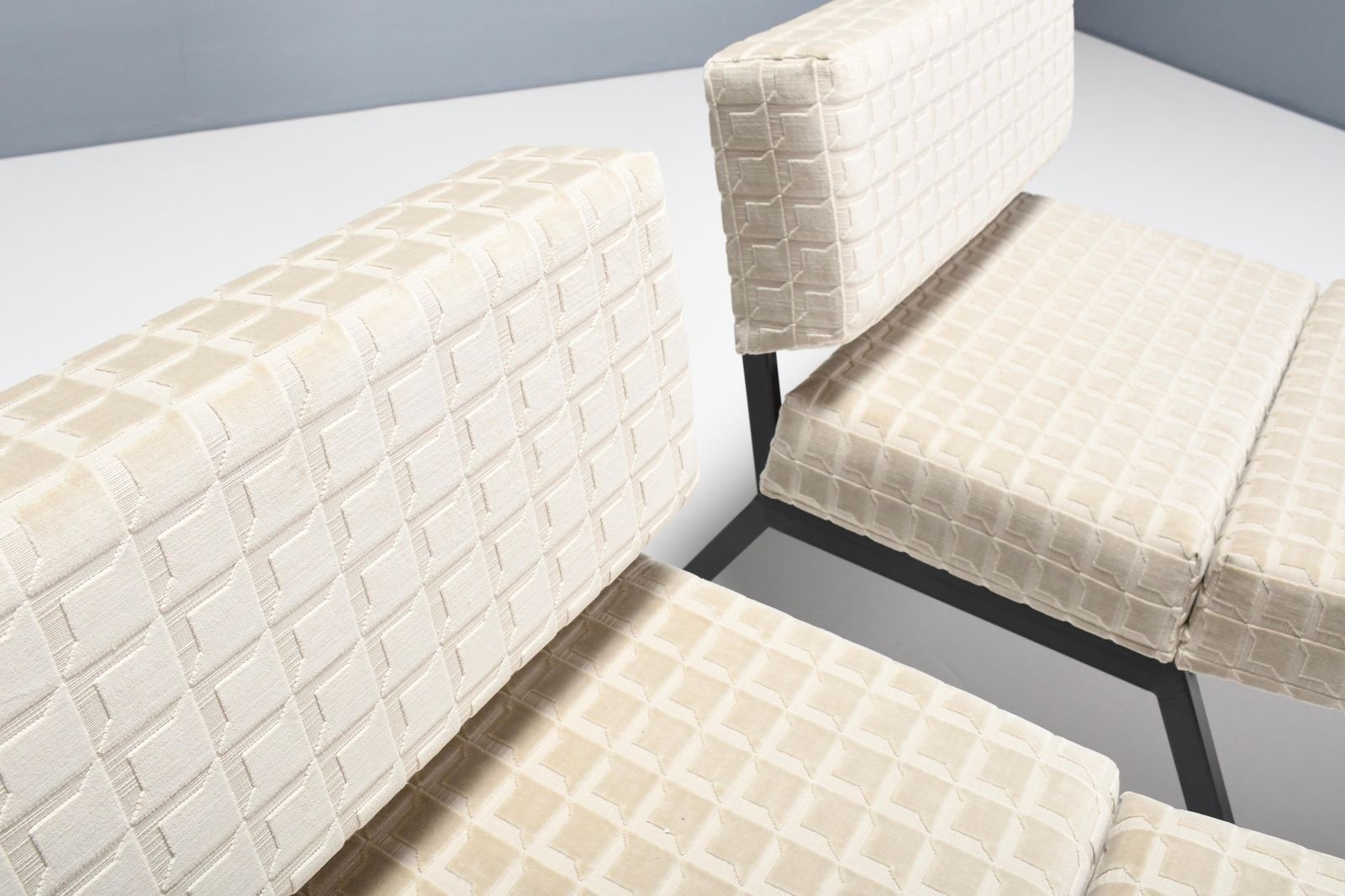Set Italian Of ‘Panchetto’ Reclining Chairs By Rito Valla For Ipe, Italy 1960s photo vintage