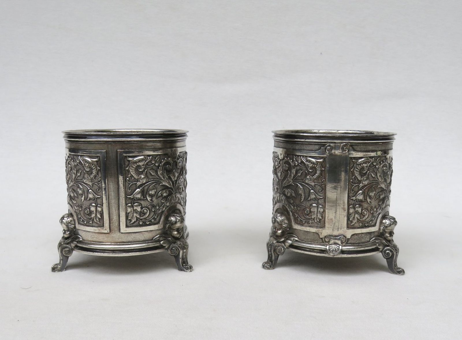 Tin Wine Bottle Stand By A. Reith, 1880s, Set Of 2 photo furniture