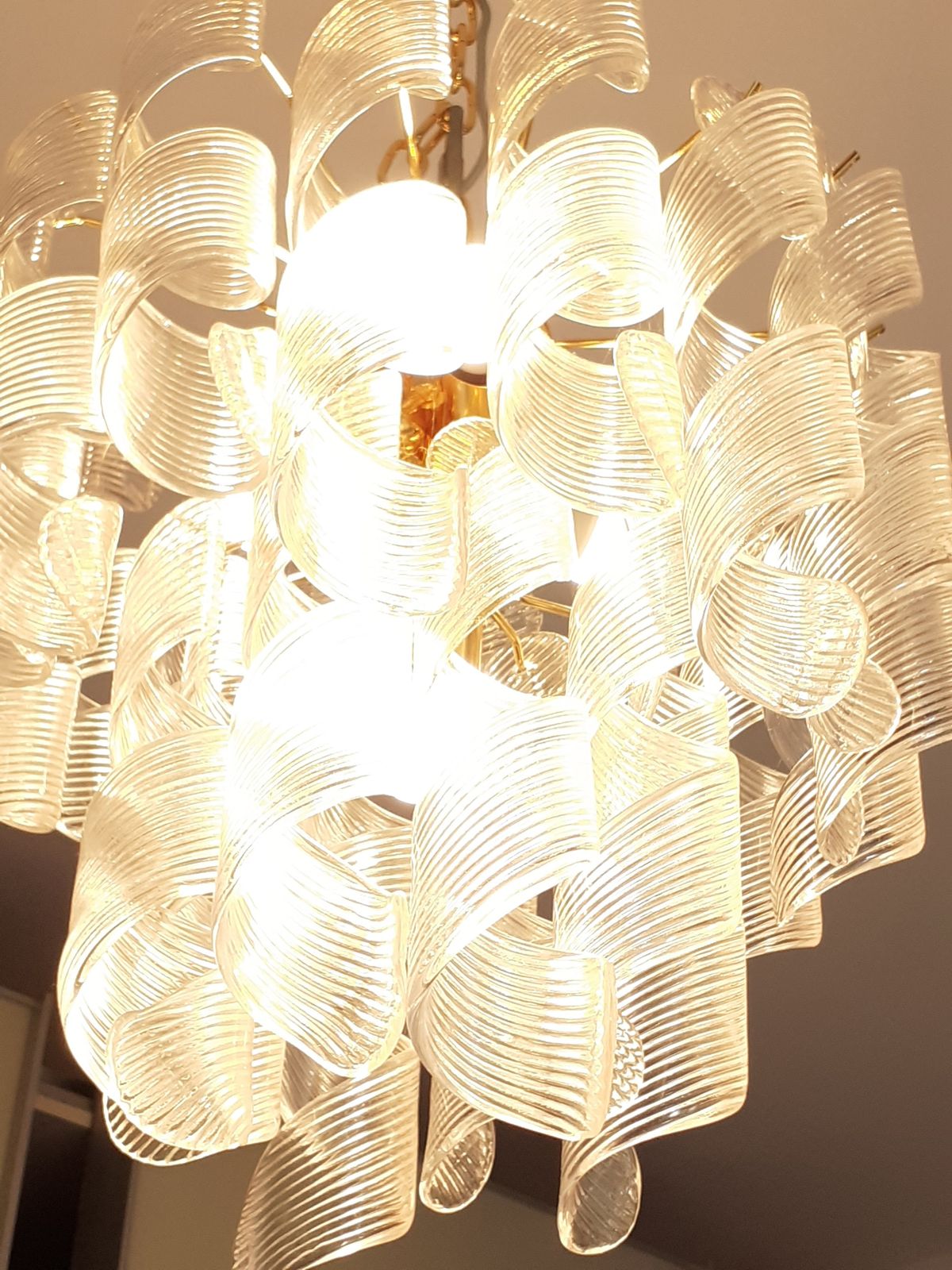 photo furniture Impressive Murano Glass Sputnik Chandelier Virgola Like Mazzega Zuccheri Venini Barovier Style