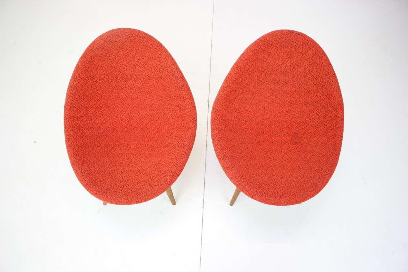 1960s Pair Of Miroslav Navratil Armchairs Czechoslovakia photo for sale
