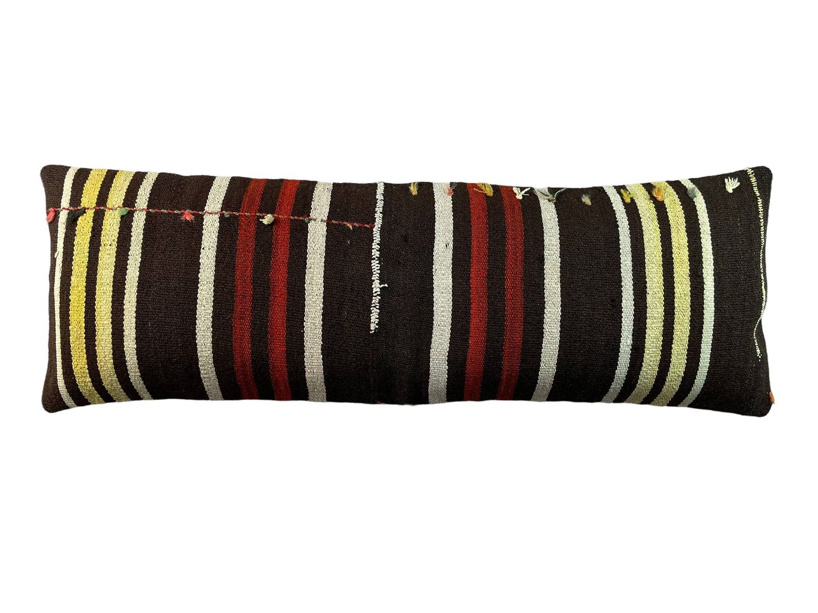 Einzigartige Kelim Kissen, Turkish Kilim Pillow, 16'×48' Pillow Cover, Sofa Pillow, Outdoor Pillow, Kilim Kissenhülle 120x40 Cm