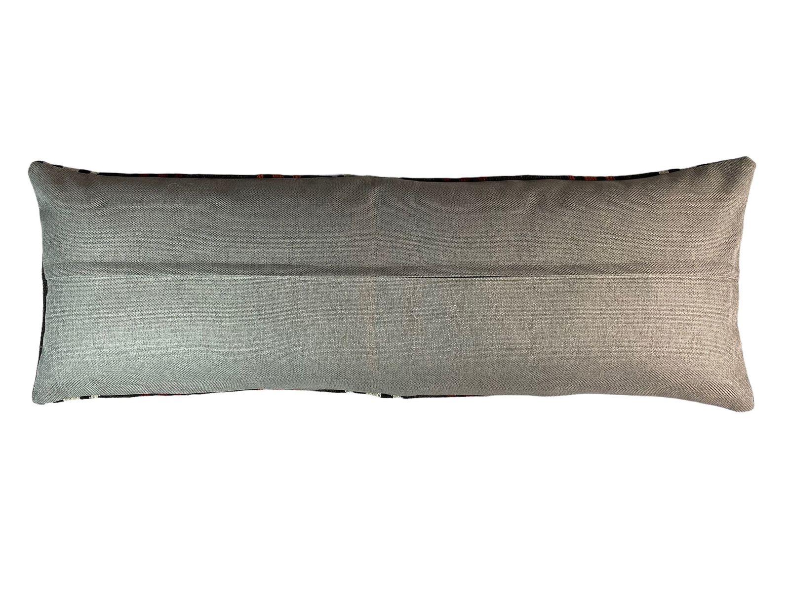 Einzigartige Kelim Kissen, Turkish Kilim Pillow, 16'×48' Pillow Cover, Sofa Pillow, Outdoor Pillow, Kilim Kissenhülle 120x40 Cm photo furniture