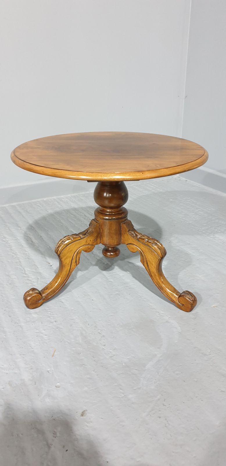 Lovely Walnut Coffee Lamp Table photo furniture