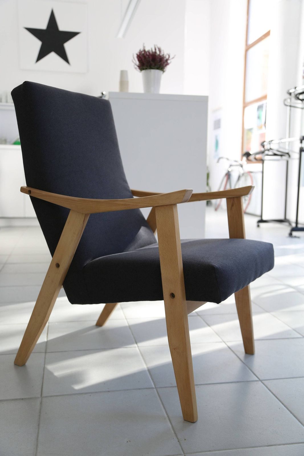 Original Vintage Chair Gfm 18 Designed In 1960s By Edmund Homa. Real Rarity! Personalization photo for sale