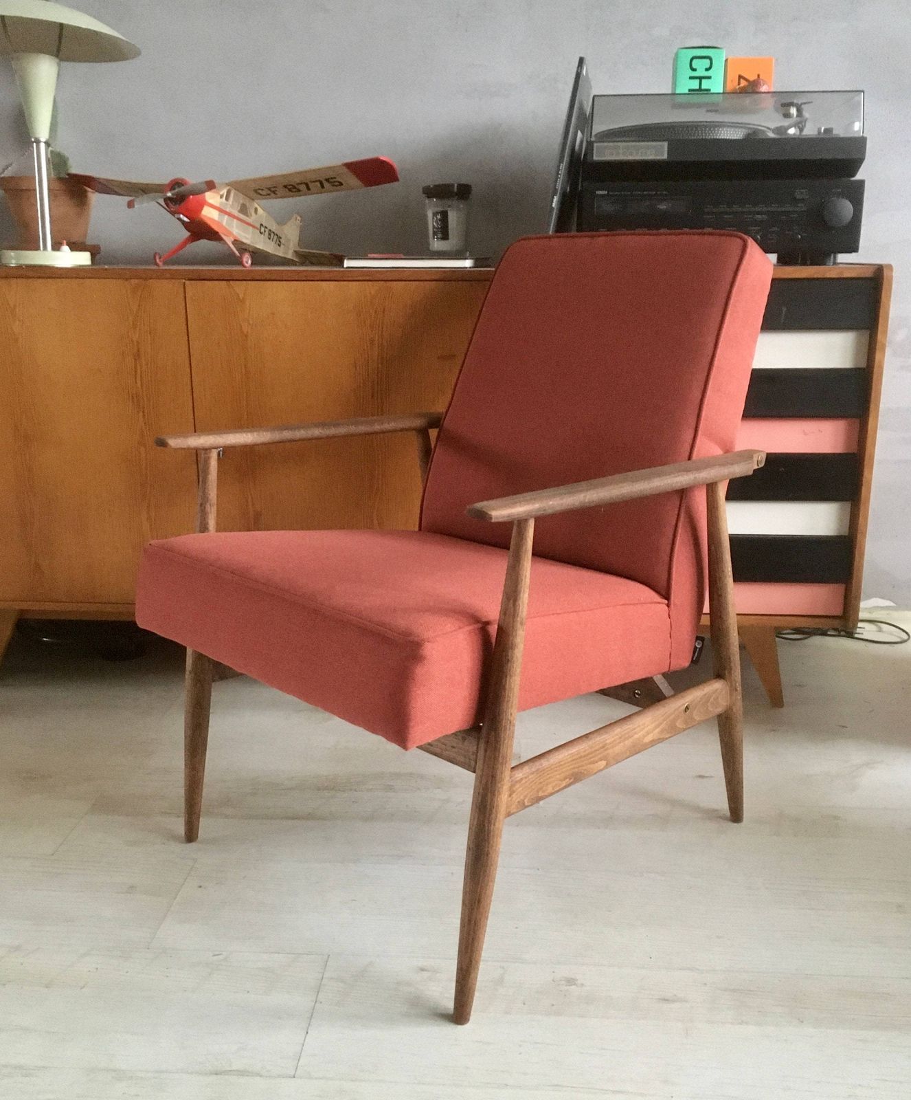Vintage Polish Armchair 300 190 From Mid Century photo Furniture
