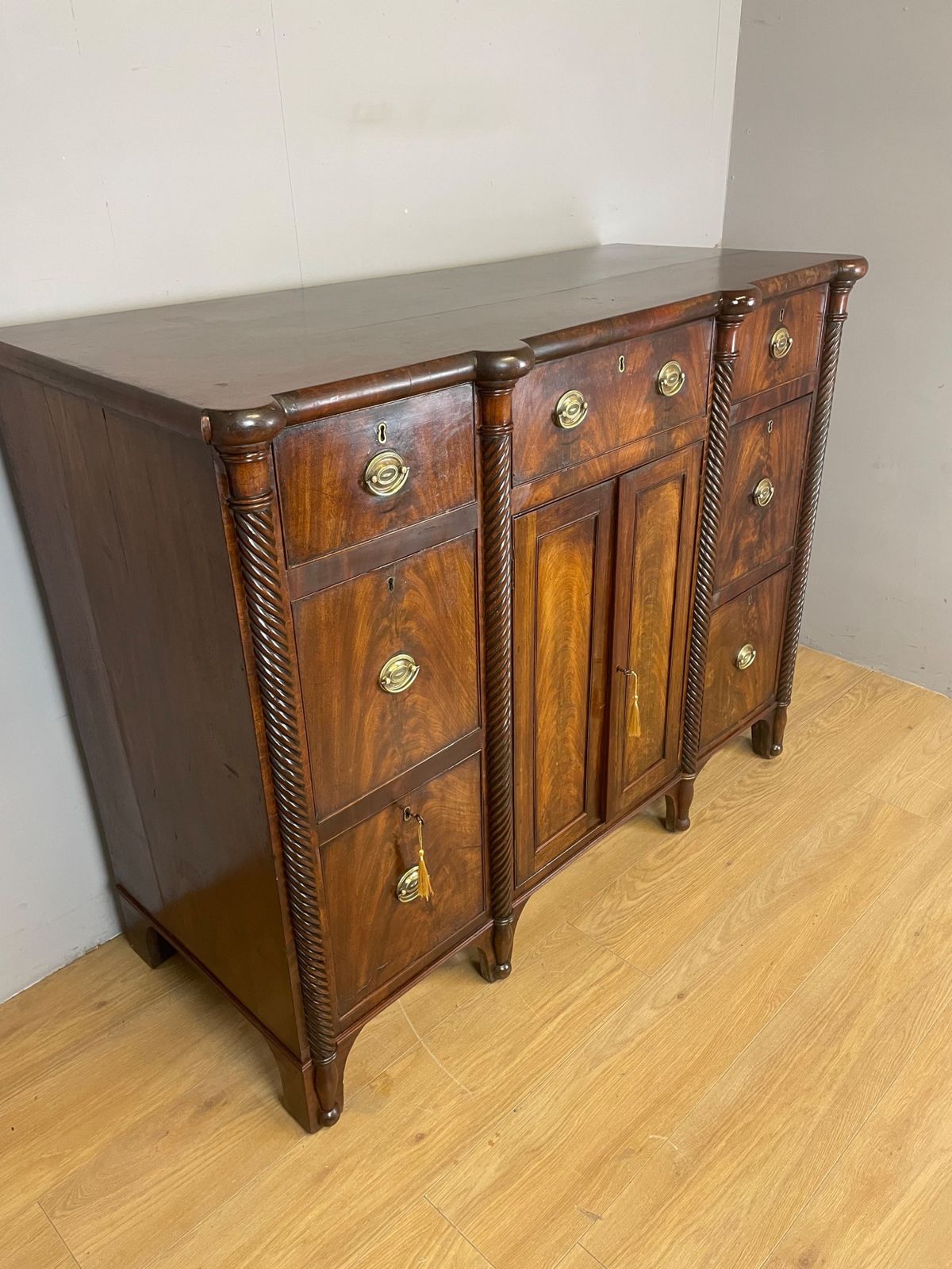 Regency Flame Mahogany Sideboard photo furniture