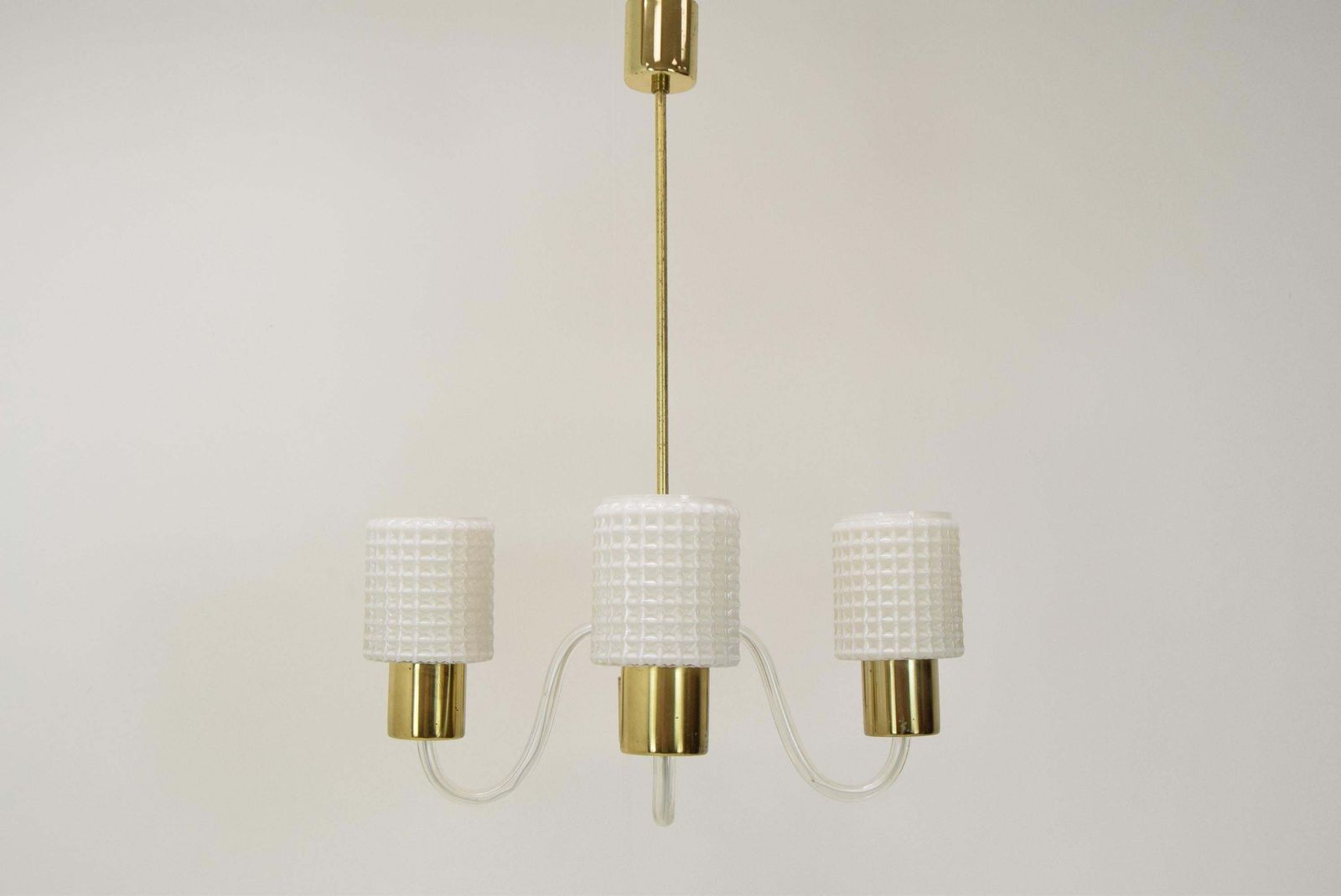 Mid Century Chandelier/Kamenicky Senov,1970's. photo vinterior