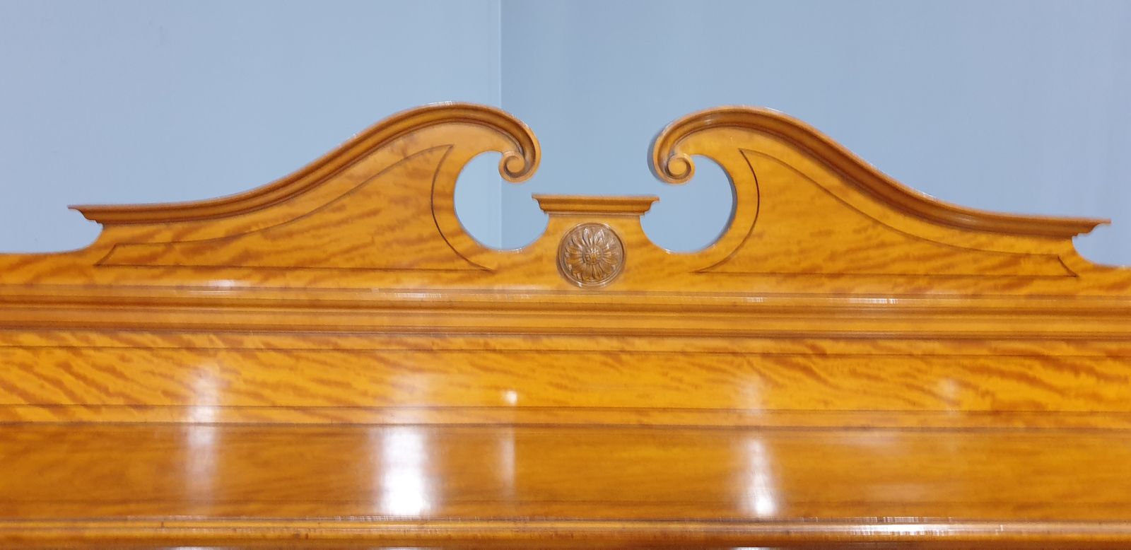 Satinwood Low Press 'Lamb Of Manchester' photo Furniture