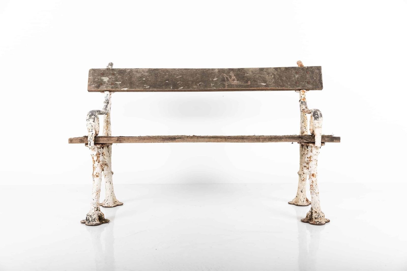 Victorian Coalbrookdale 'Faux Bois' Garden Bench photo buy