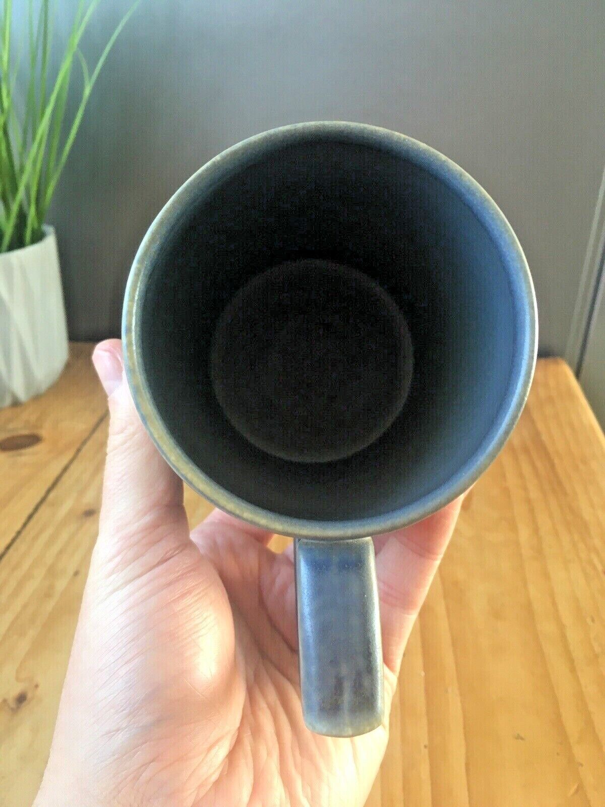 Rare Art Deco Wedgwood Keith Murray Grey Colour Trial Test Glaze Tankard Mug Cup photo 125.0