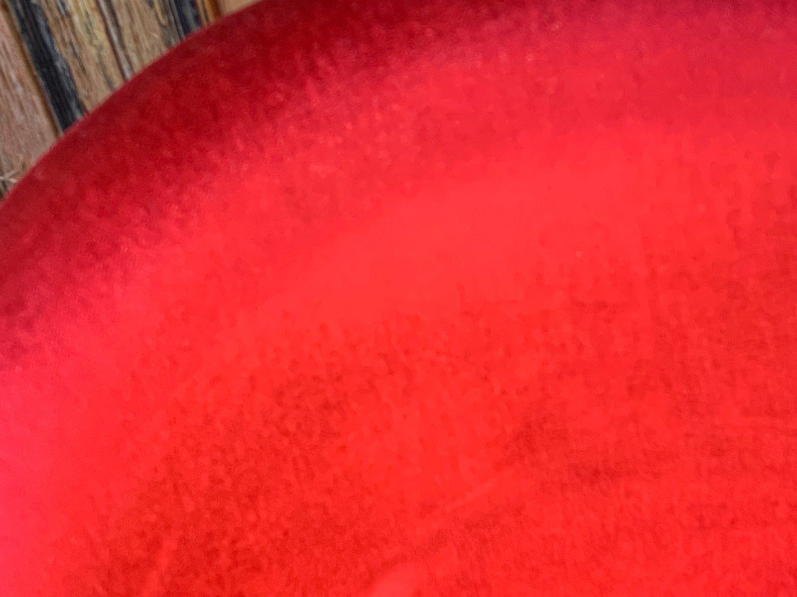 Mid Century Red Velvet Armchairs, 1960s, Set Of 2 photo vinterior